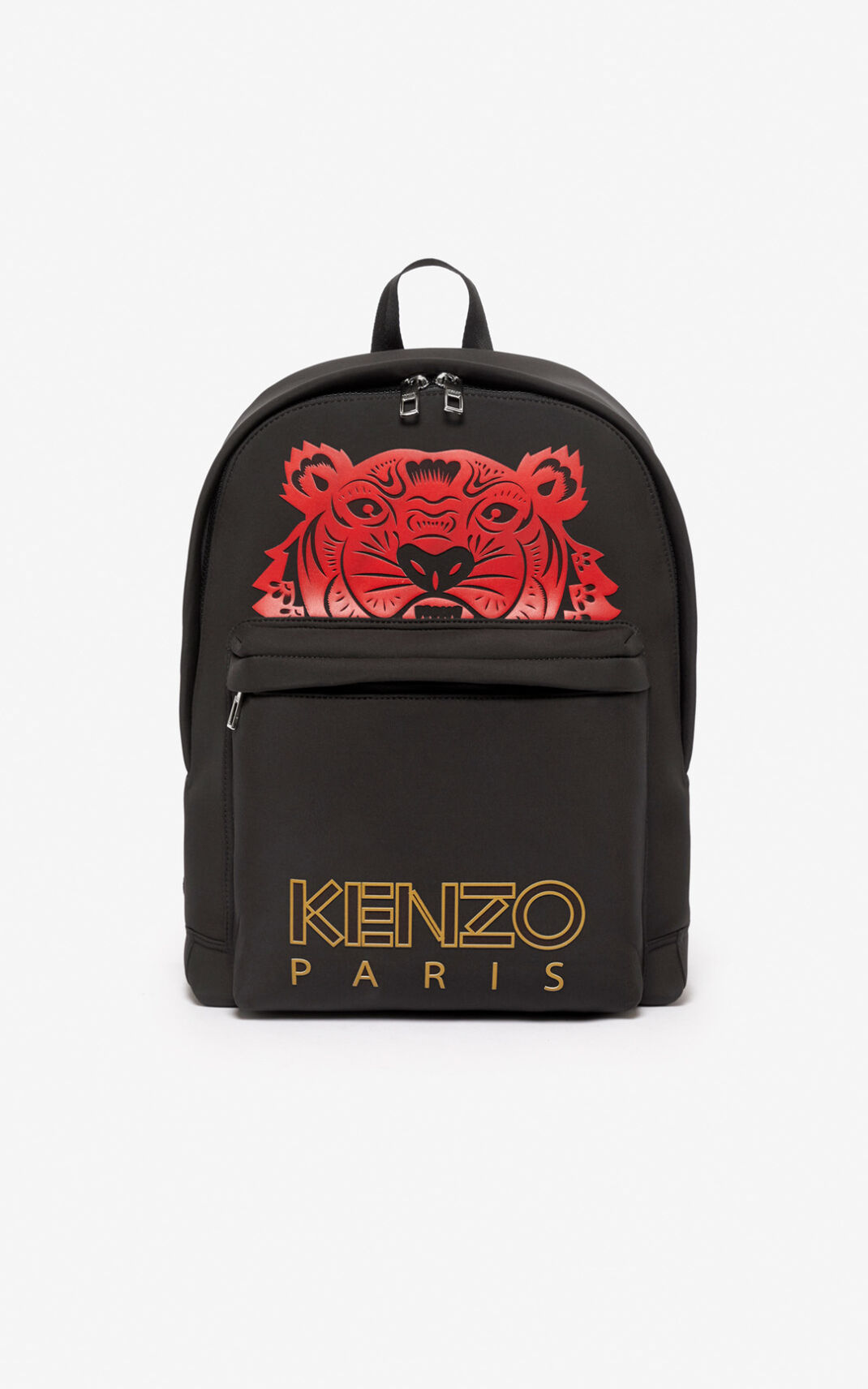 Sac À Dos Kenzo Large Tiger Femme Noir | XYUR-56713